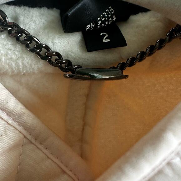 Ralph Lauren Black Label Blush Pink Quilted Fleece Lined Jacket - Picture 7 of 9